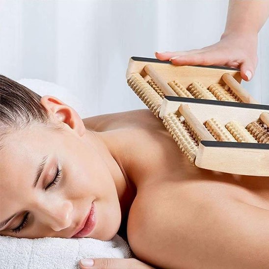 rouleau-de-massage-dos-bois-double