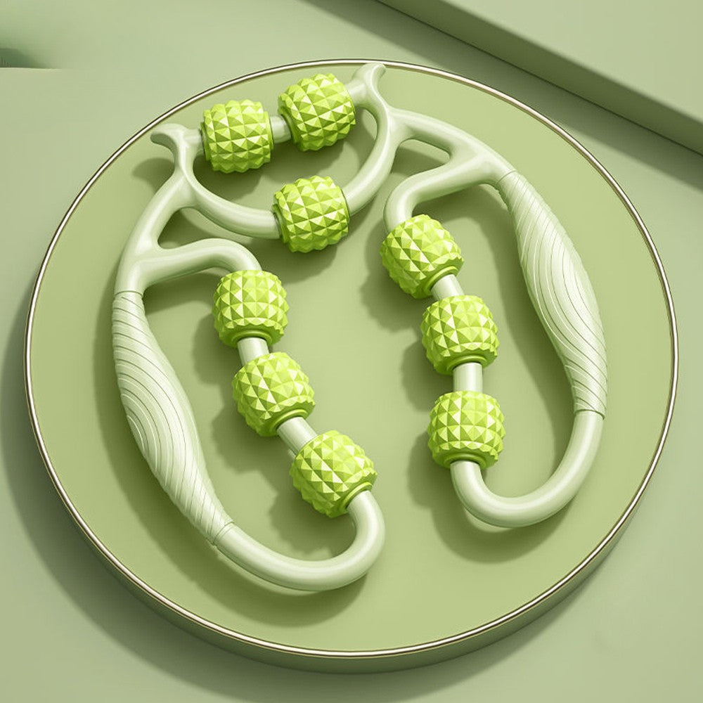 rouleau-de-massage-vert-tensions musculaires