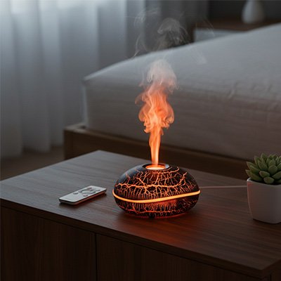 Diffuseur-huile-essentielle-relaxation-chambre-coucher