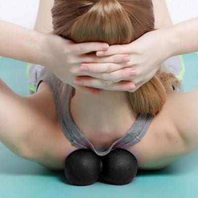 Boule de Massage - PeanutMassageBall™ - Noir - Accessoire Relax Azy
