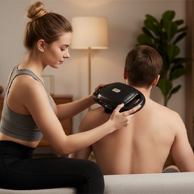 pistolet-de-massage-fascia-epaule-couple
