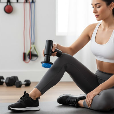 pistolet-de-massage-femme-sportive