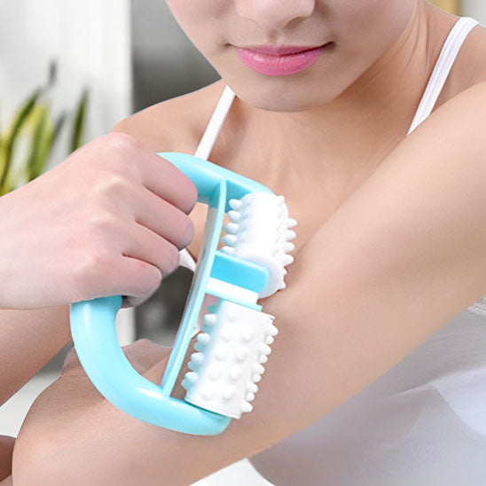 rouleau-de-massage-bleu-relaxation-bras