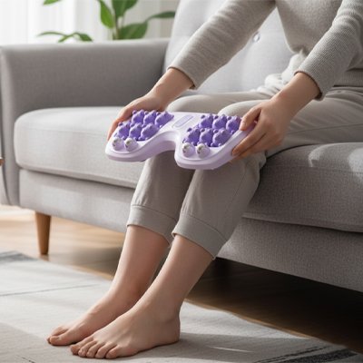 rouleau-de-massage-douze-rouleaux-violet