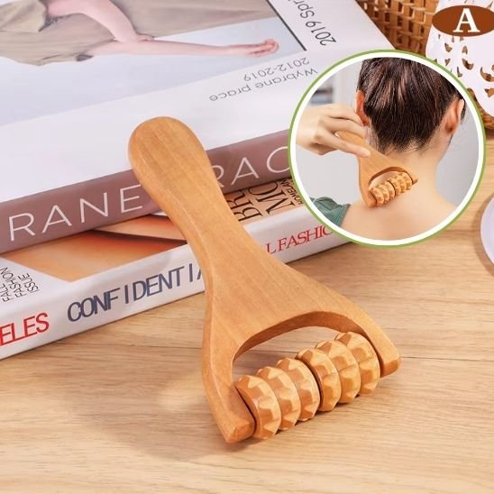 rouleau-de-massage-relaxation-bois musculaire