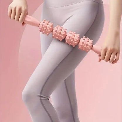 rouleau-de-massage-rose-solide-jambes