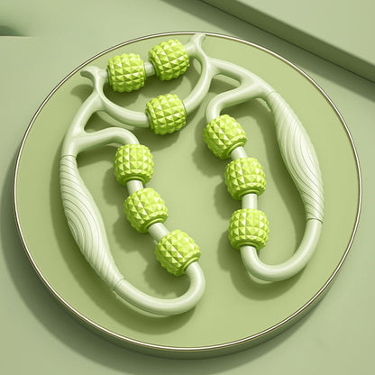 rouleau-de-massage-vert-tensions musculaires