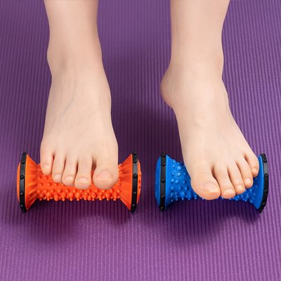 rouleau-massage-mini-orange-bleu