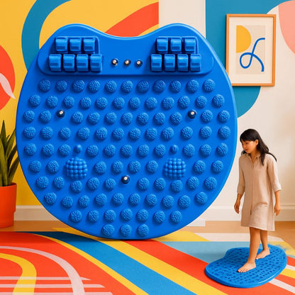 tapis-dacupression-bleu-picots-rouleaux-couleur