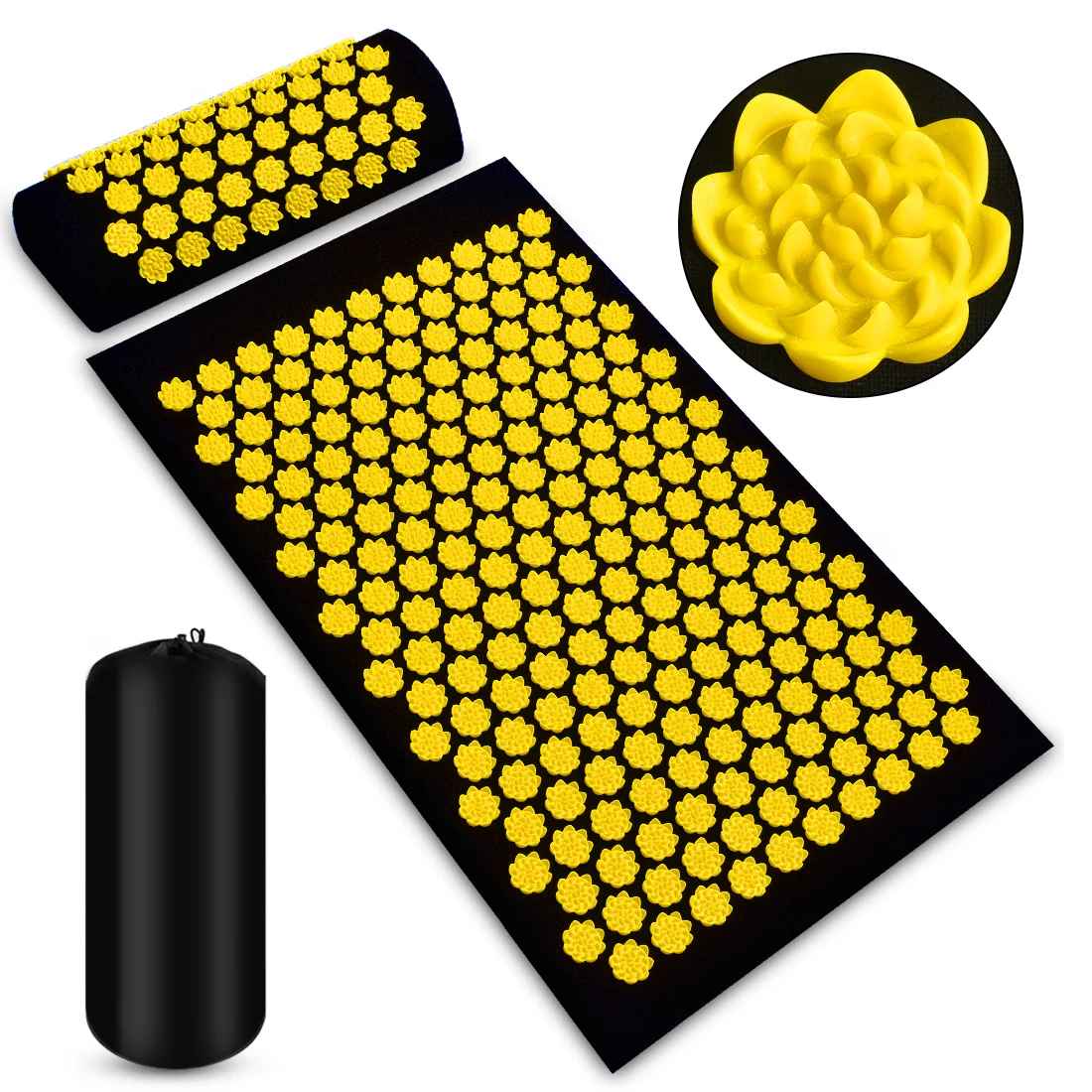 tapis-dacupression-jaune-serenite